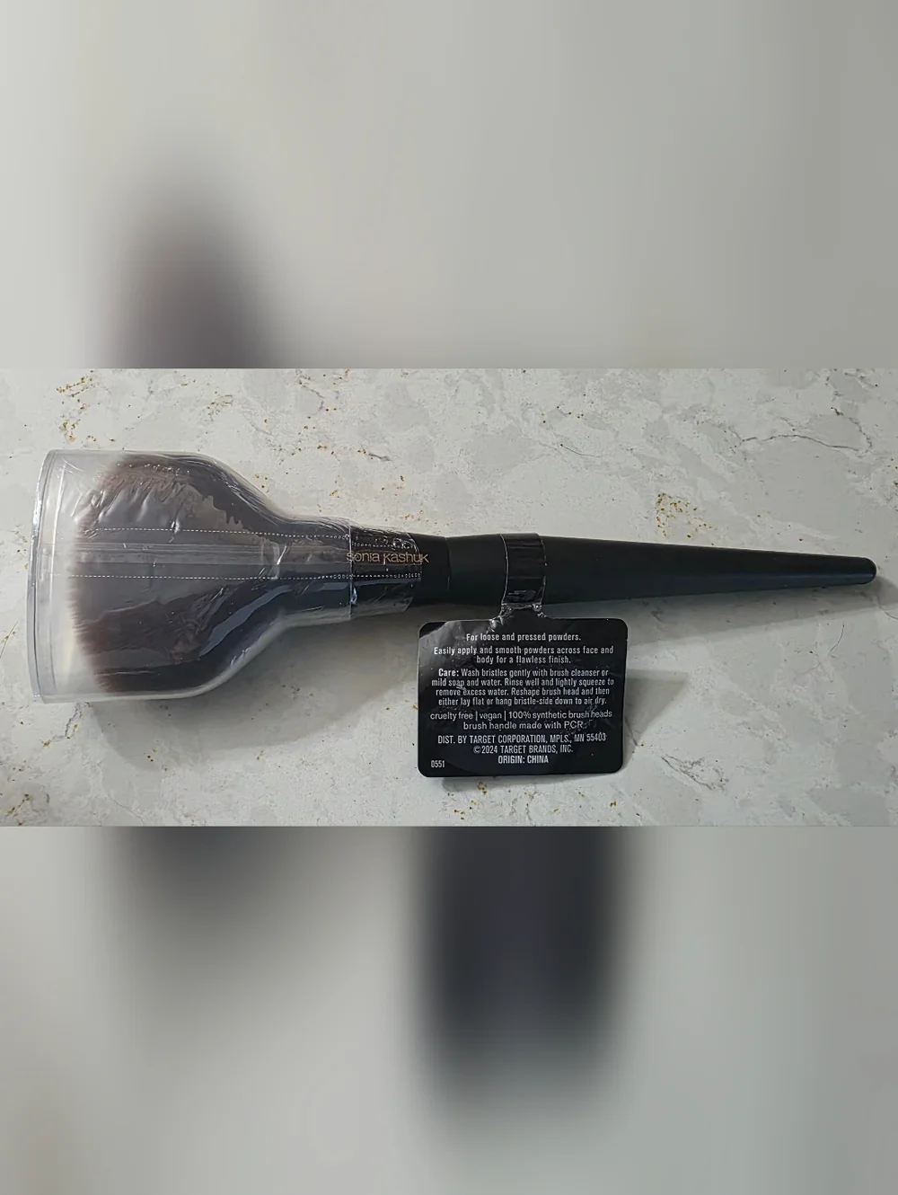 NEW Sonia Kashuk Black Powder Blending Brush No.137